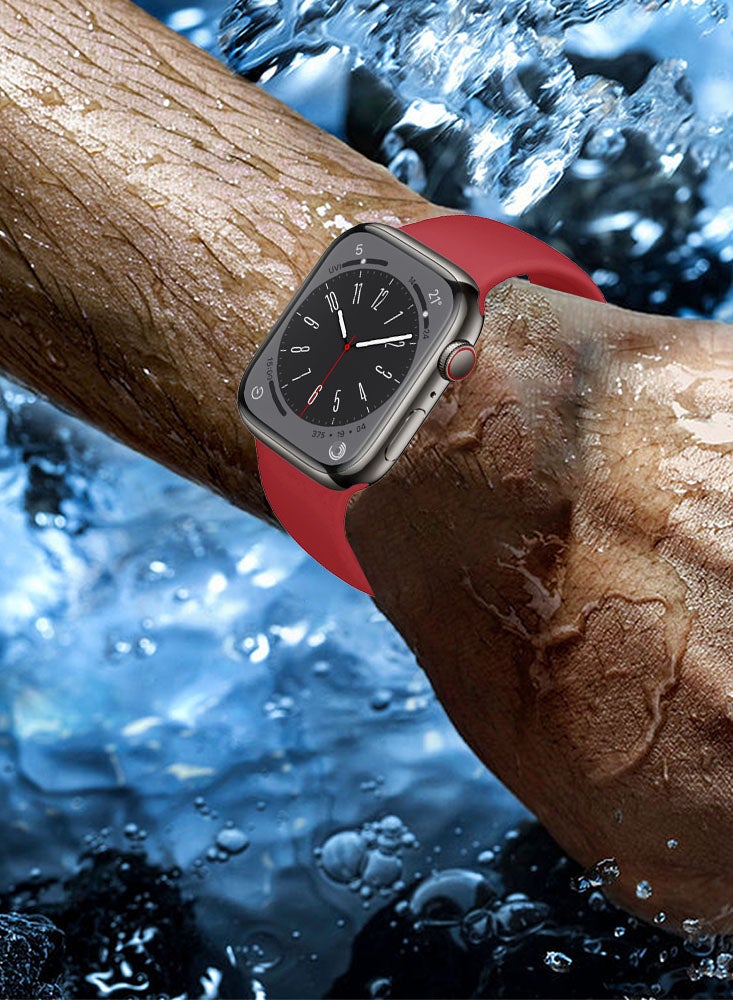 Perfii 5pcs Watch Bands Replacement for Apple Watch Strap Compatible with Apple Watch 42/41/40/38mm Series 10/9/8/7/6/5/4/SE - Image 3