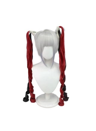 Heavy Dependency Fallen  Super Sauce Cosplay Wig - Dark Red Double Ponytail Wig - pzsku/Z69BA3BDC6A4004731DABZ/45/_/1741222313/9e209608-078f-475f-9ed8-68def4762ca5