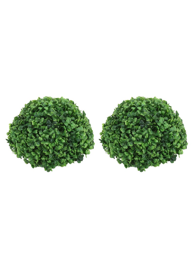 SUPER MARCHE SUPER MARCHE 7x7 Inch Lifelike Lemon Grass Ball Vibrant Green Faux Plant Sphere for Effortless IndoorOutdoor Decor Realistic Texture Low Maintenance 1 Piece of Timeless Greenery  - Image 2