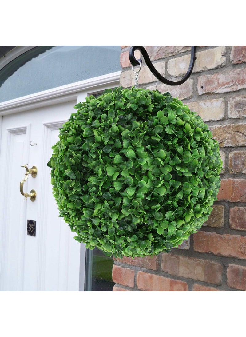 SUPER MARCHE SUPER MARCHE 7x7 Inch Lifelike Lemon Grass Ball Vibrant Green Faux Plant Sphere for Effortless IndoorOutdoor Decor Realistic Texture Low Maintenance 1 Piece of Timeless Greenery  - Image 4