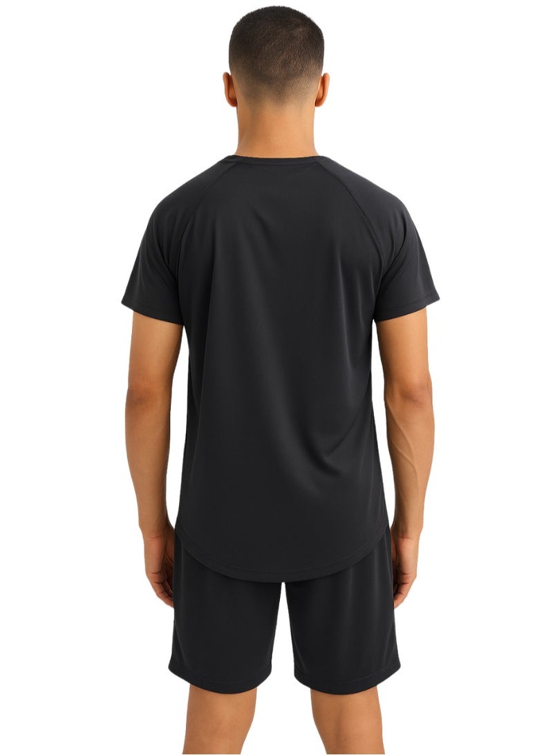 Nileton Sports T-Shirt - Half sleeve top - Men Casual outdoor quick dry Tee - Running and gym T- shirts - Sportswear for Men - Image 3