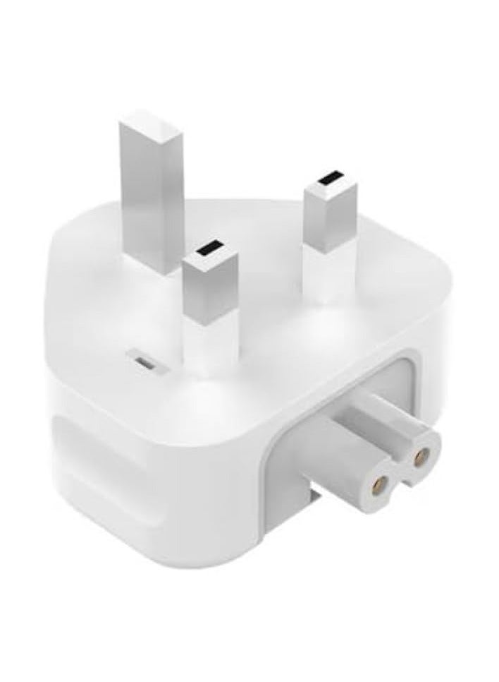 erorex Adapter Indian/Europe Plug, Duck Head Converter Travel Charger Adapter - Image 1