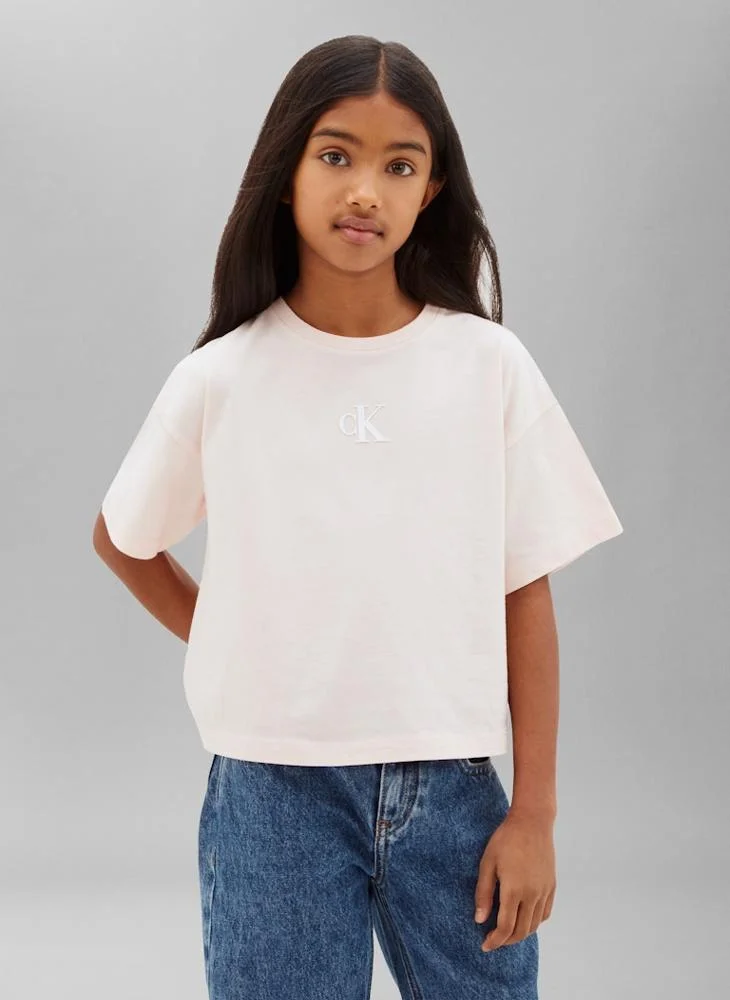 Calvin Klein Jeans Monogram Logo Boxy T-shirt