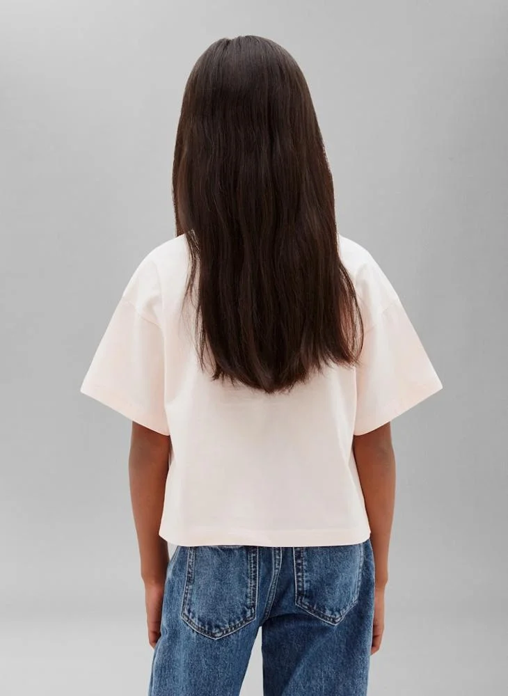 Calvin Klein Jeans Monogram Logo Boxy T-shirt