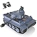 POCO DIVO German Tiger 1 WWII Tank 116 War Panzer RTR RC Armored Vehicle Heng Long 3818 S Edition Upgrade Steel Gears Airsoft BB Battle Infrared IR Combat Smoke Sound Light Recoil Military Model - Image 2