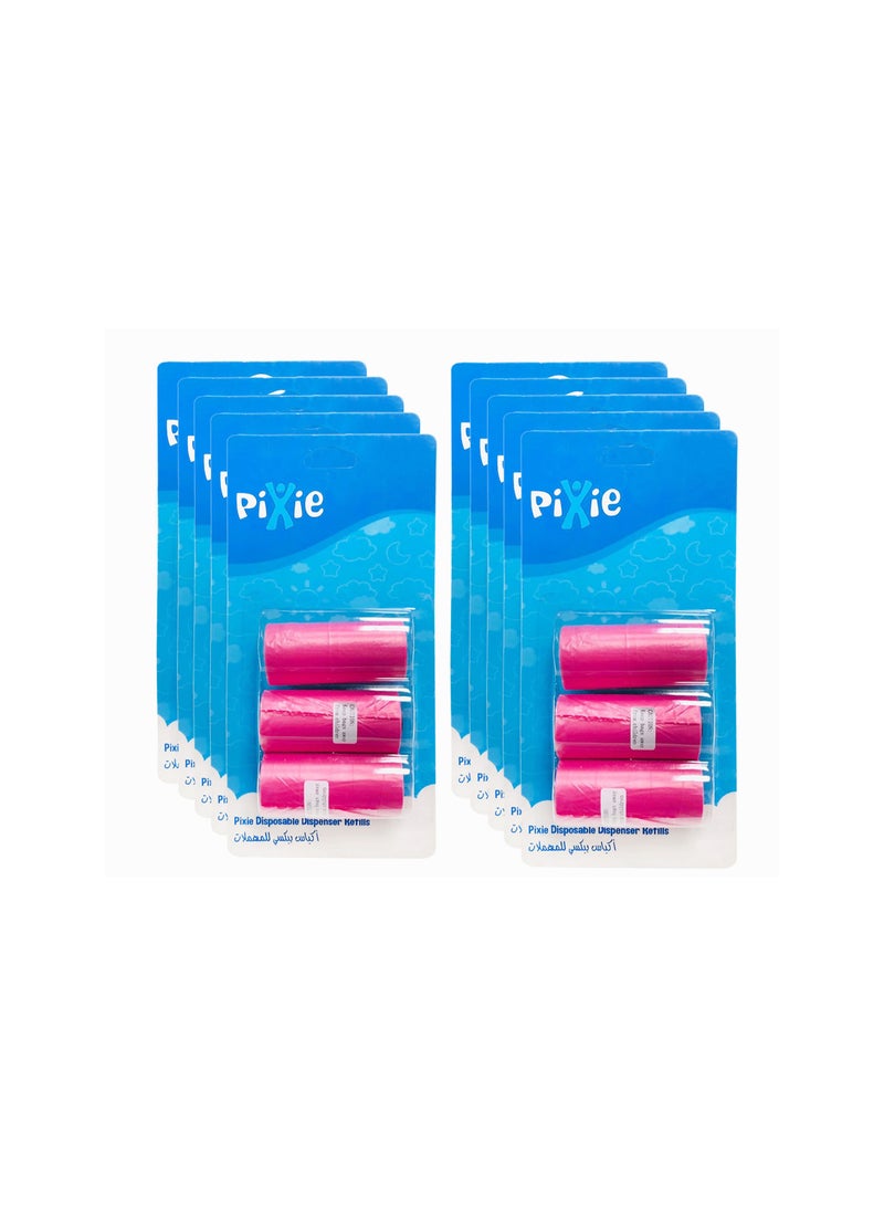 Pixie - Dispenser Refill (Pink) (Buy 8 Get 2 Free) - Image 1