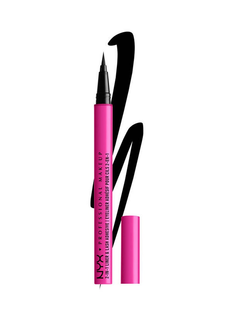 NYX PROFESSIONAL MAKEUP JUMBO LASH 2IN1 LINER & LASH FRINGE KIT  - Image 1