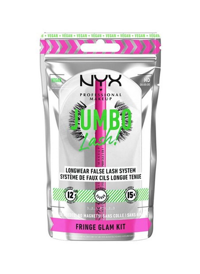 NYX PROFESSIONAL MAKEUP JUMBO LASH 2IN1 LINER & LASH FRINGE KIT  - Image 2