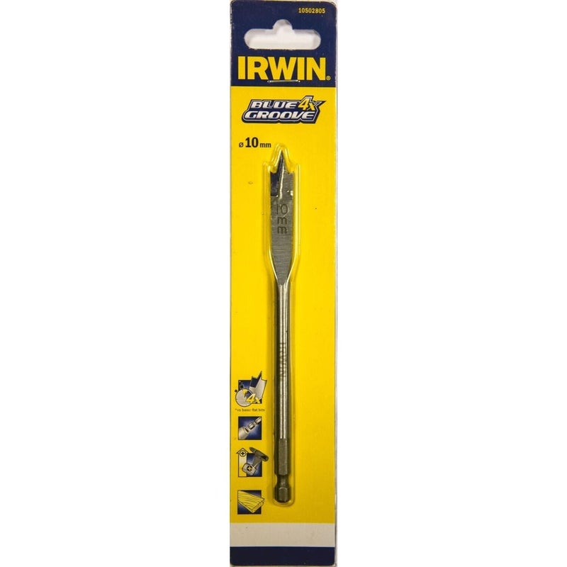 Irwin 10502838 19 x 400mm 4X Blue-Groove Long Flat Bit