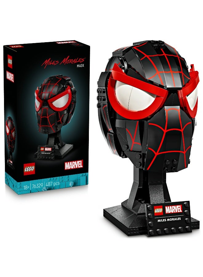 LEGO Marvel Miles Morales’ Mask 76329 Collectible Toy Building Set - Image 1
