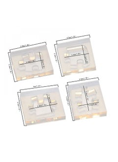 Graffiti Resin 4-Piece Puzzle Gemstone Crystal Mold  - Image 1