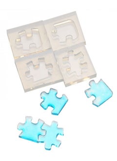 Graffiti Resin 4-Piece Puzzle Gemstone Crystal Mold  - Image 2