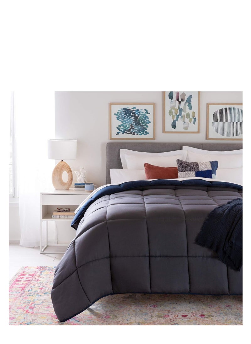 Generic Double Face All Season Microfiber Bed Comforter - Down Alternative Fiber Duvet Insert - Comforter, Blanket, Bed Comforter  - Image 3