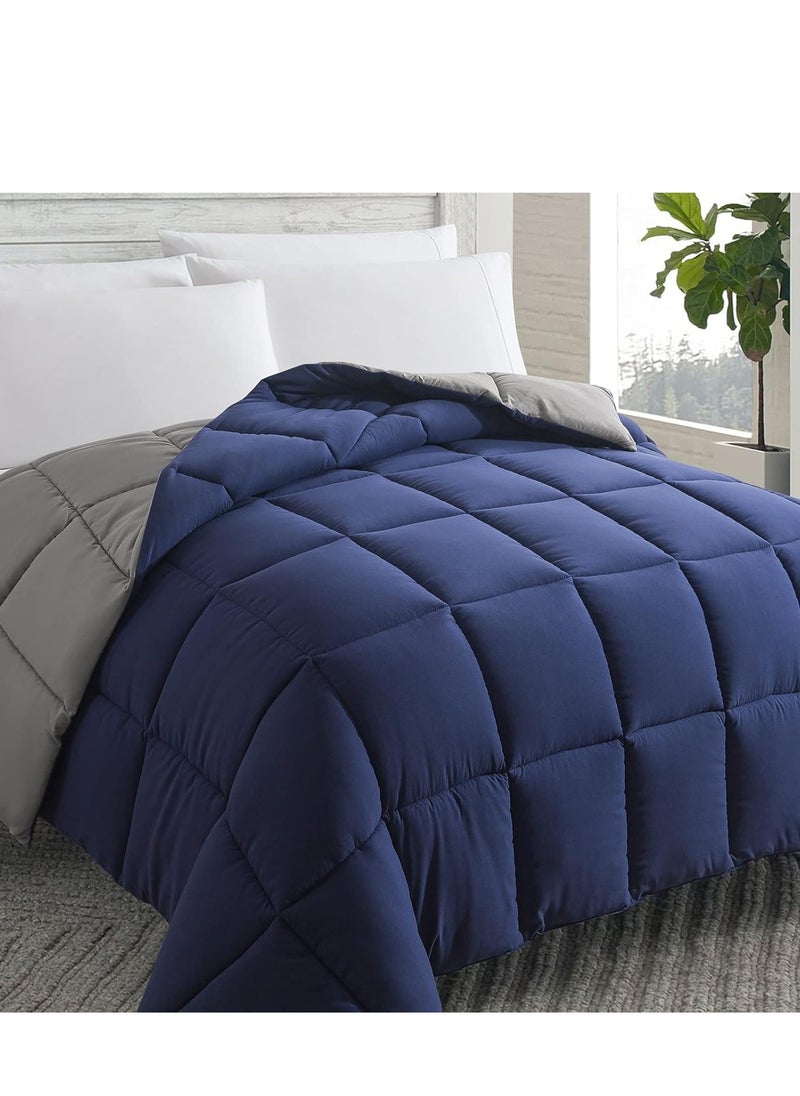 Generic Double Face All Season Microfiber Bed Comforter - Down Alternative Fiber Duvet Insert - Comforter, Blanket, Bed Comforter  - Image 1
