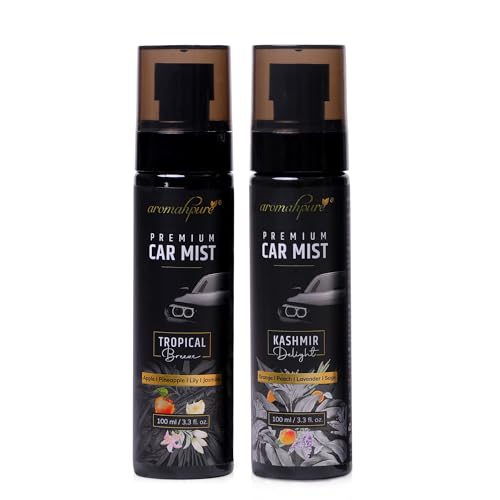 Aromahpure Premium Car Mist | Breeze, Delight |100ml | Car Spray Perfume | Luxury Car Perfume | 800 + Sprays Each | Air Perfume, Pack of 2 - Image 1