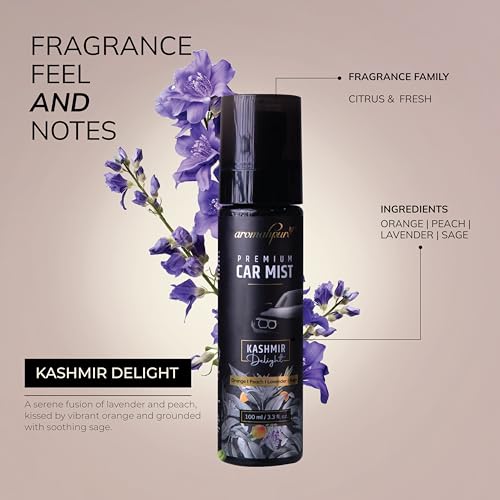 Aromahpure Premium Car Mist | Breeze, Delight |100ml | Car Spray Perfume | Luxury Car Perfume | 800 + Sprays Each | Air Perfume, Pack of 2 - Image 4