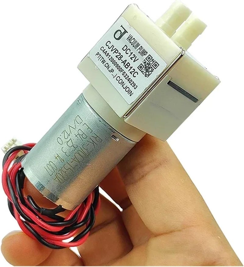 متوافق مع Conjoin، مضخة هواء صغيرة CJVP28-AB12C بجهد كهربائي DC 12V ومحرك 370 ميكرو لمكنسات الروبوتات اليدوية للتنظيف - Image 3