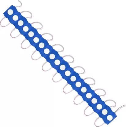 Autozap 20 Pcs Universal Patch Lights, Fancy Light Module Led Strip/Bike Under Glow Light DC 12V Waterproof Light for Car/Bike/Sign Board/Halls/Bars/Office/Home/Garden and Exterior Lighting (Blue) - Image 1