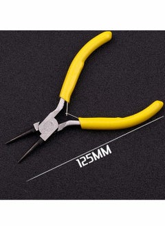 Y&D Mini Pliers, 8Pcs Needle Nose Small Craftsman Jewelry Tool Set, Repair Tools, Carbon Steel DIY Hand Tools for Beginners Professionals  - Image 5
