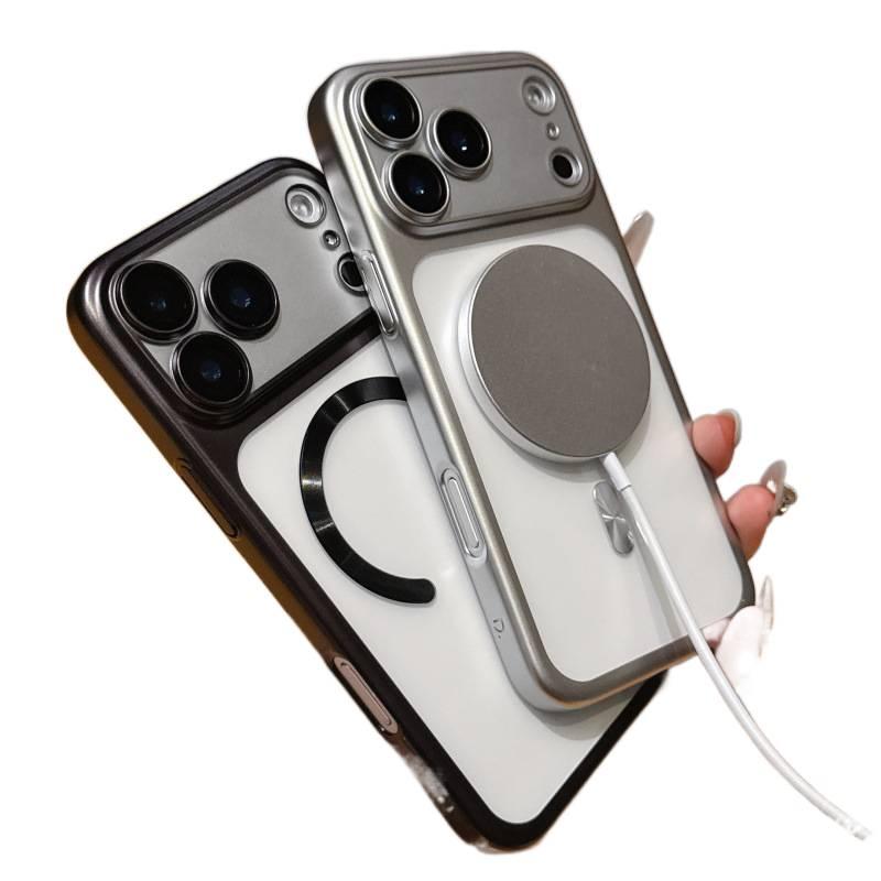 BB PC MagSafe Case for iPhone 17 / 17 Air / 17 Pro / 17 Pro Max with Drop Protection and Strong Magnetic plus Shockproof plus Full Coverage plus Matte Finish in Silver - Image 4