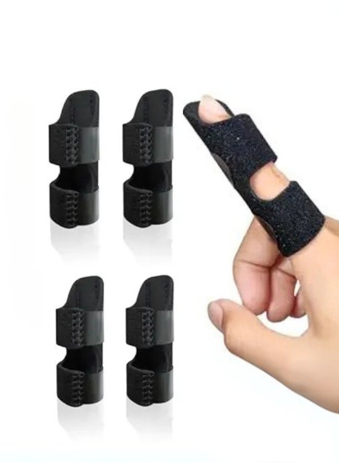 Zentaran Finger Splints Adjustable Trigger Mallet Finger Splints Brace Support, Broken Finger Straightener for Finger Pain Relief, Locking Finger Tendon, Finger Stabilizer  - Image 1