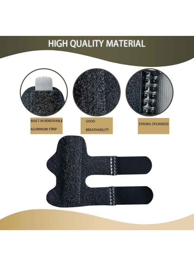 Zentaran Finger Splints Adjustable Trigger Mallet Finger Splints Brace Support, Broken Finger Straightener for Finger Pain Relief, Locking Finger Tendon, Finger Stabilizer  - Image 3