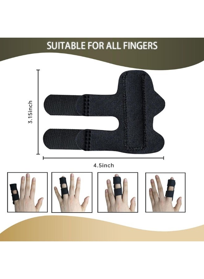 Zentaran Finger Splints Adjustable Trigger Mallet Finger Splints Brace Support, Broken Finger Straightener for Finger Pain Relief, Locking Finger Tendon, Finger Stabilizer  - Image 4