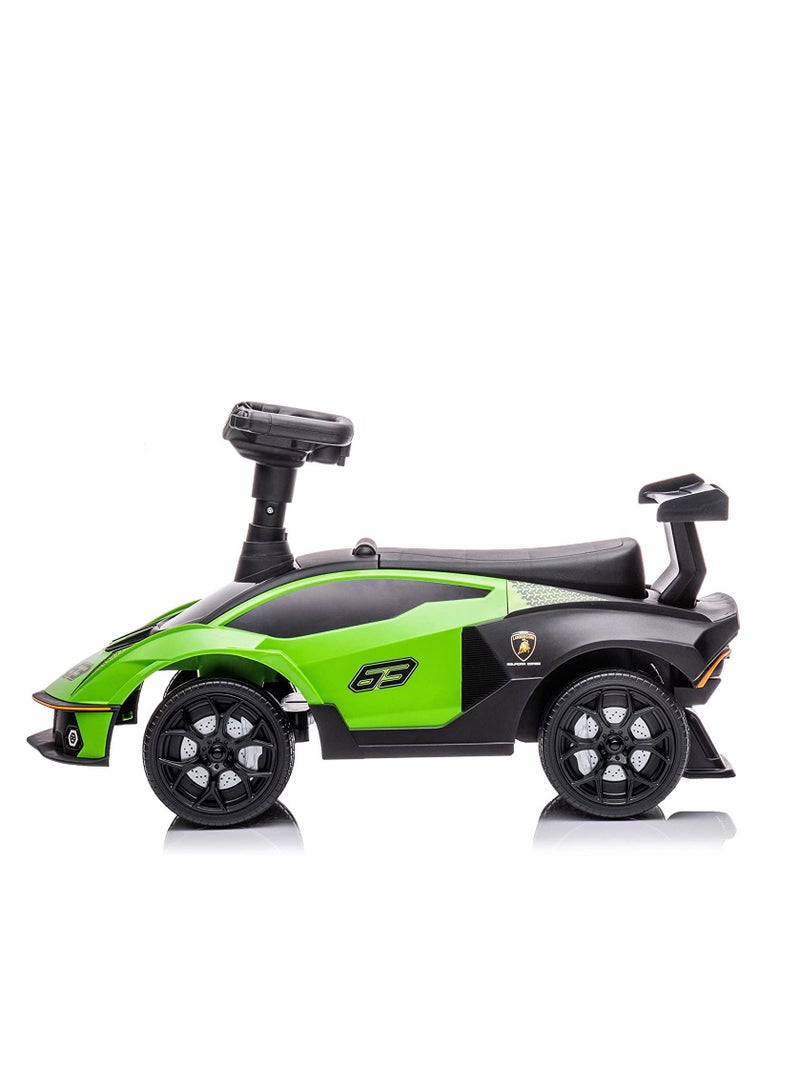 لامبورغيني سيارة الركوب لامبورغيني خضراء اللون - Image 2