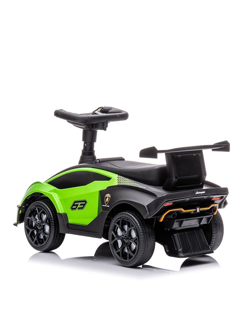 لامبورغيني سيارة الركوب لامبورغيني خضراء اللون - Image 3