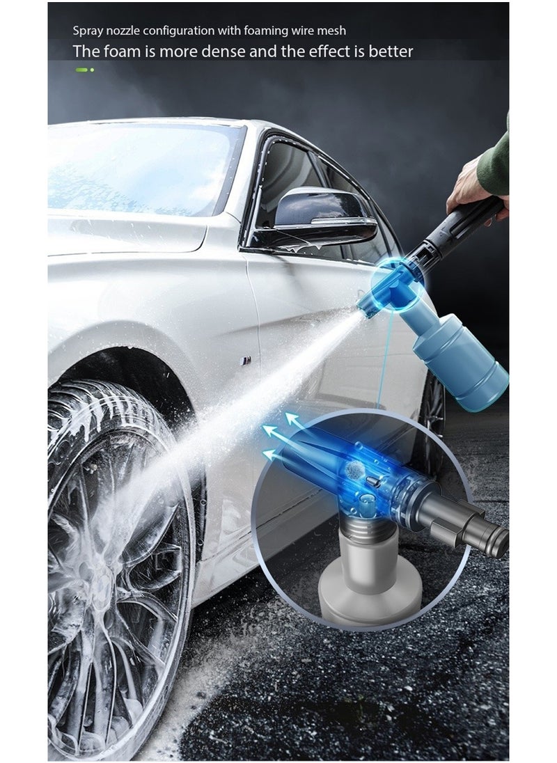 LIMOS - High Pressure Washer 1400W 10MPa Electric Power Washer with 8M Hose 3 Nozzles Foam Cannon Self-Priming & Tap Connection - Image 1