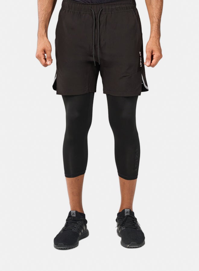 RZIST 2 in 1 Long Inner Shorts  - Image 1