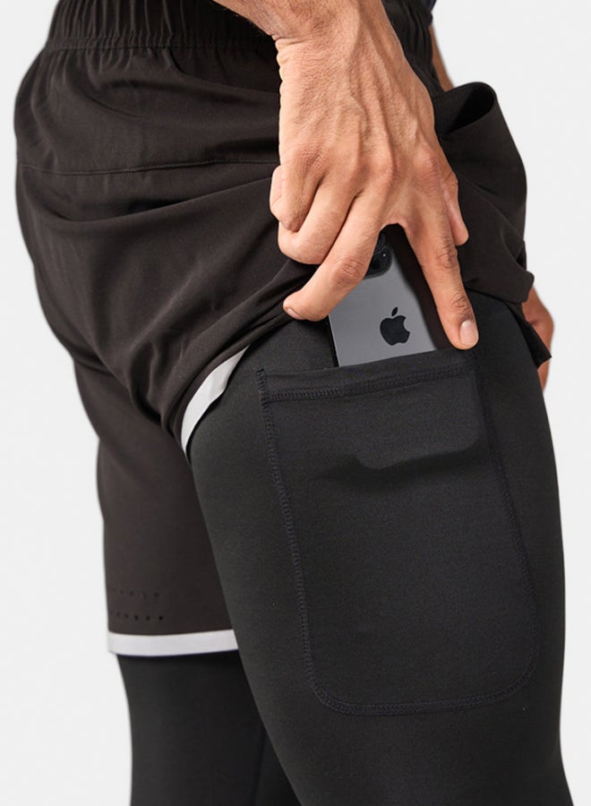 RZIST 2 in 1 Long Inner Shorts  - Image 2