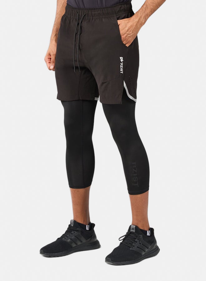 RZIST 2 in 1 Long Inner Shorts  - Image 3