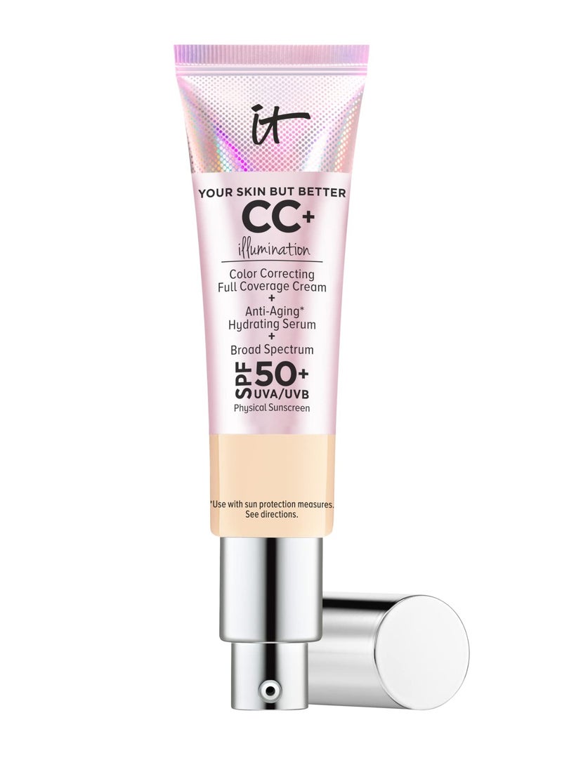 IT Cosmetics Your Skin But Better CC Illumination Cream with SPF 50+ (Light)
