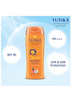 Yutika 300ml - Sunscreen SPF 30 PA+++ with UVA & UVB Protection, All Skin Types  - Image 4