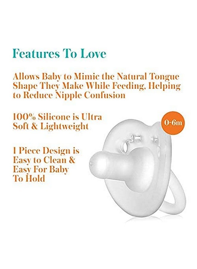 Evenflo Feeding Balance + Wide Neck Printed Bottles, 9oz 2pk, with Pacifier - Image 4