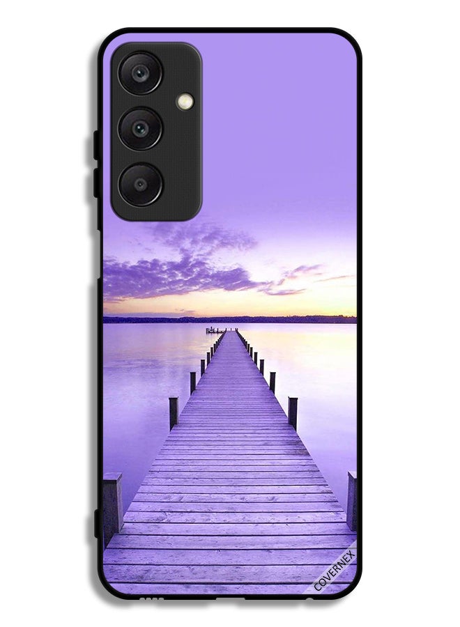 Covernex Samsung Galaxy A25 5G Protective Case Cover Pathway To Sea - Image 1