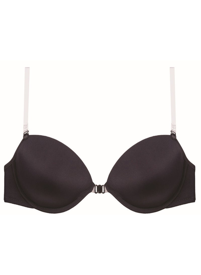 Magic Form 2030 Front Clip Back And Strap Transparent Sponge Bra  - Image 1