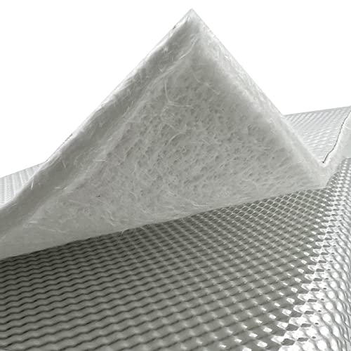 KRD PERFORMANCE Reduce Radiant Heat Heatshield Aluminum Armor 1/2" Thick x 1' Wide x 2' Long Exhaust Pipe Heat Shield Silver (12.7mm Thick x 1 Foot Wide x 2 feet Length) - Image 2