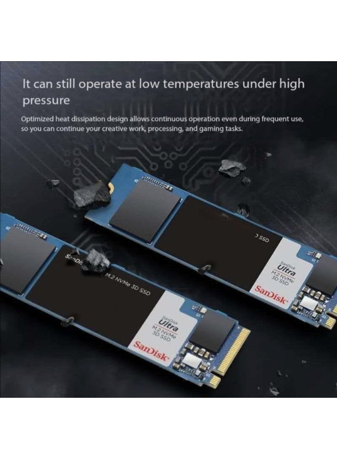SanDisk Ultra 3D 2TB NVMe M.2 Internal SSD – Up to 3500MB/s Read & 3300MB/s Write High-Speed Solid State Drive - Image 5