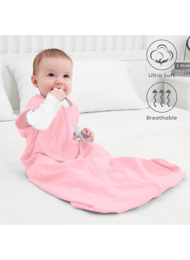 Yoofoss Baby Sleep Sack Wearable Blanket for Babies 100% Cotton 2-Way Zipper TOG 0.5 Toddler Sleeping Sack 3 Pack, Comfy Lightweight Sleep Sacks - pzsku/Z69BC16A5586271D3016DZ/45/_/1738048026/88fee257-4c22-4c02-ba69-be914f2f2dbe