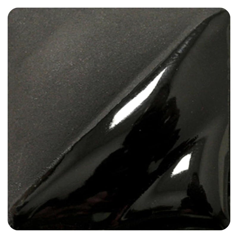 AMACO Liquid Underglaze LUG-1 Black Decorating Color Pint, 16 oz. (473 mL), Cone 05-10 (LUG) Liquid Underglaze for Bisque and Wet/Unfired Clay - Image 1