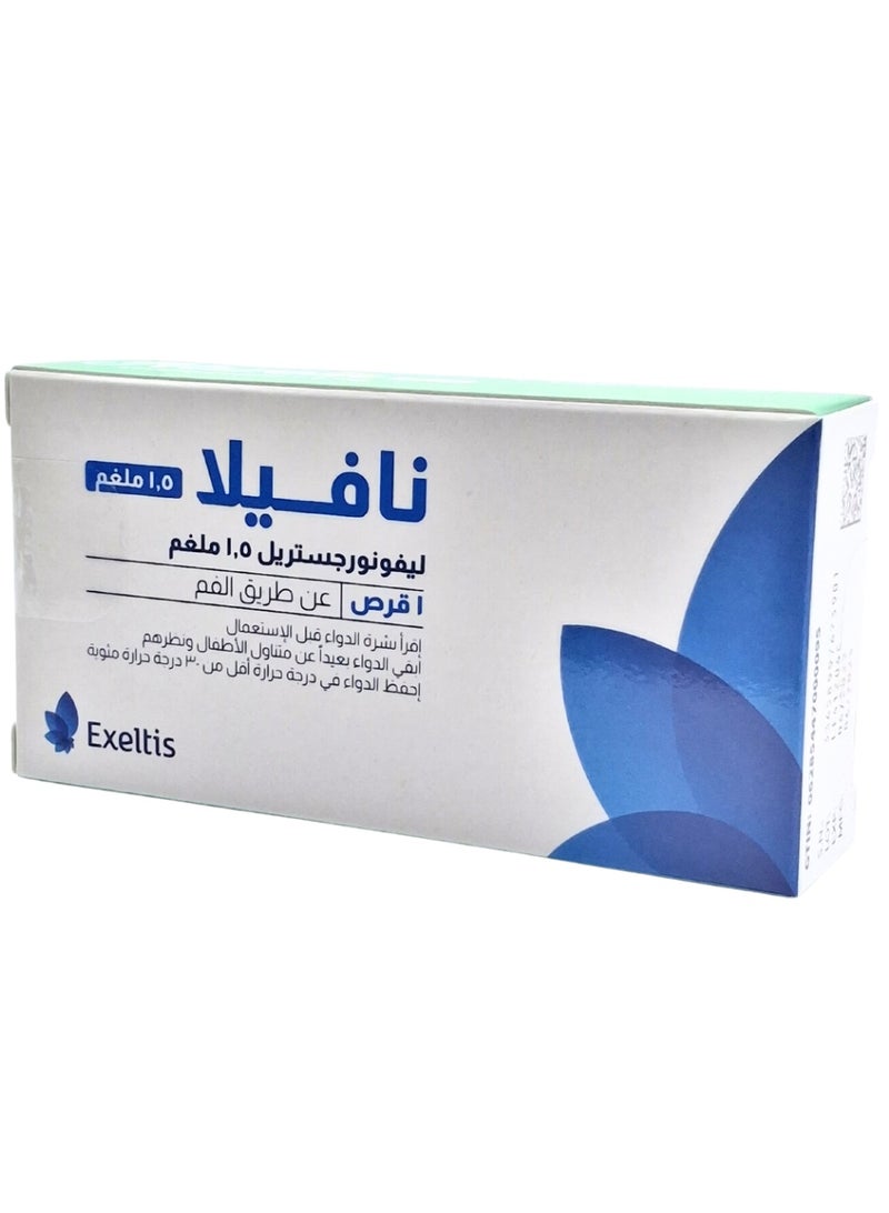 Navela 1.5mg 1 Tablet (Emergency Contraceptive Pill for Pregnancy Prevention) - Image 2