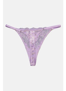 GUESS Women Swimwear Bikini Bottom, Purple  - Image 2