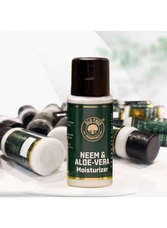 أولد تري مجموعة أدوات العناية المرطبة من Old Tree Neem & Aloevera بحجم 20 مل - (مجموعة من 100 قطعة) | مرطب بحجم مناسب للسفر، غرفة الفندق، بيت الضيافة | وسائل الراحة والإكسسوارات الخاصة بالفندق  - Image 1