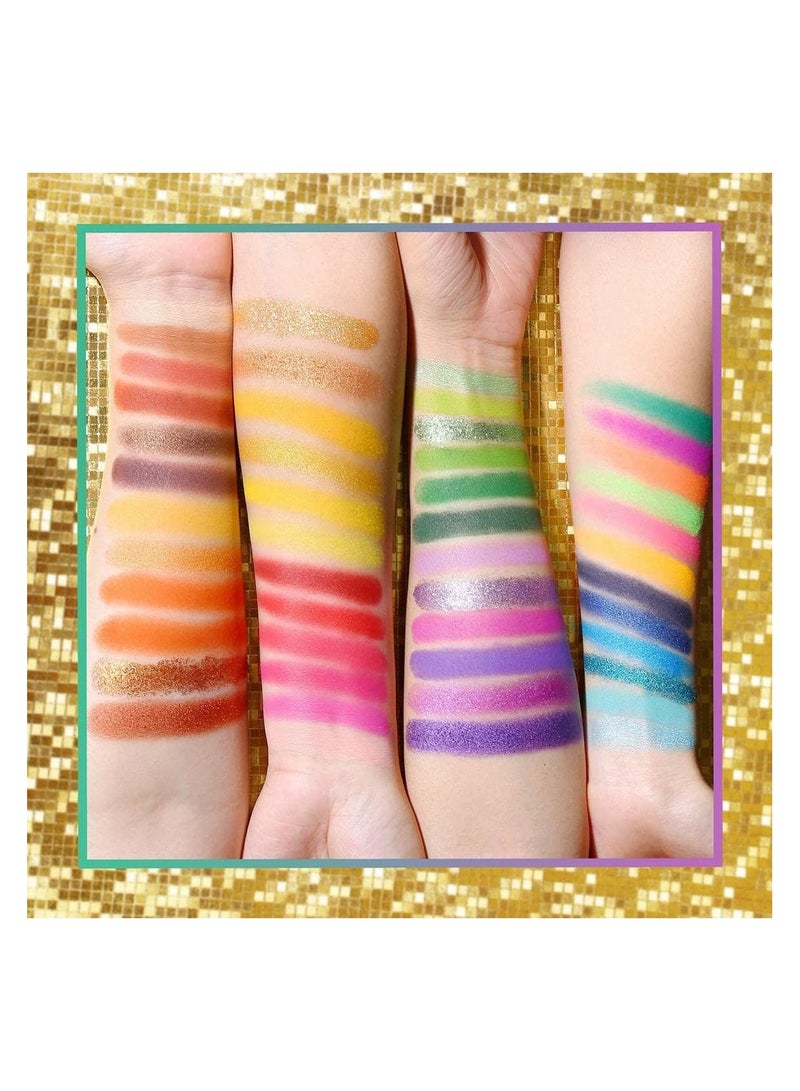 Ucanbe Neon Eyeshadow Makeup Palette 48 Colorful High Quality Matte Shimmer Glitter Eye Shadow Makeup Gift Set - Image 3