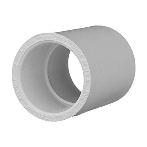 CHARLOTTE PIPE 3/4 SCH 40 COUPLING SXS CONTRACTOR PACK PRESSURE (10 Unit Bag) - Image 1