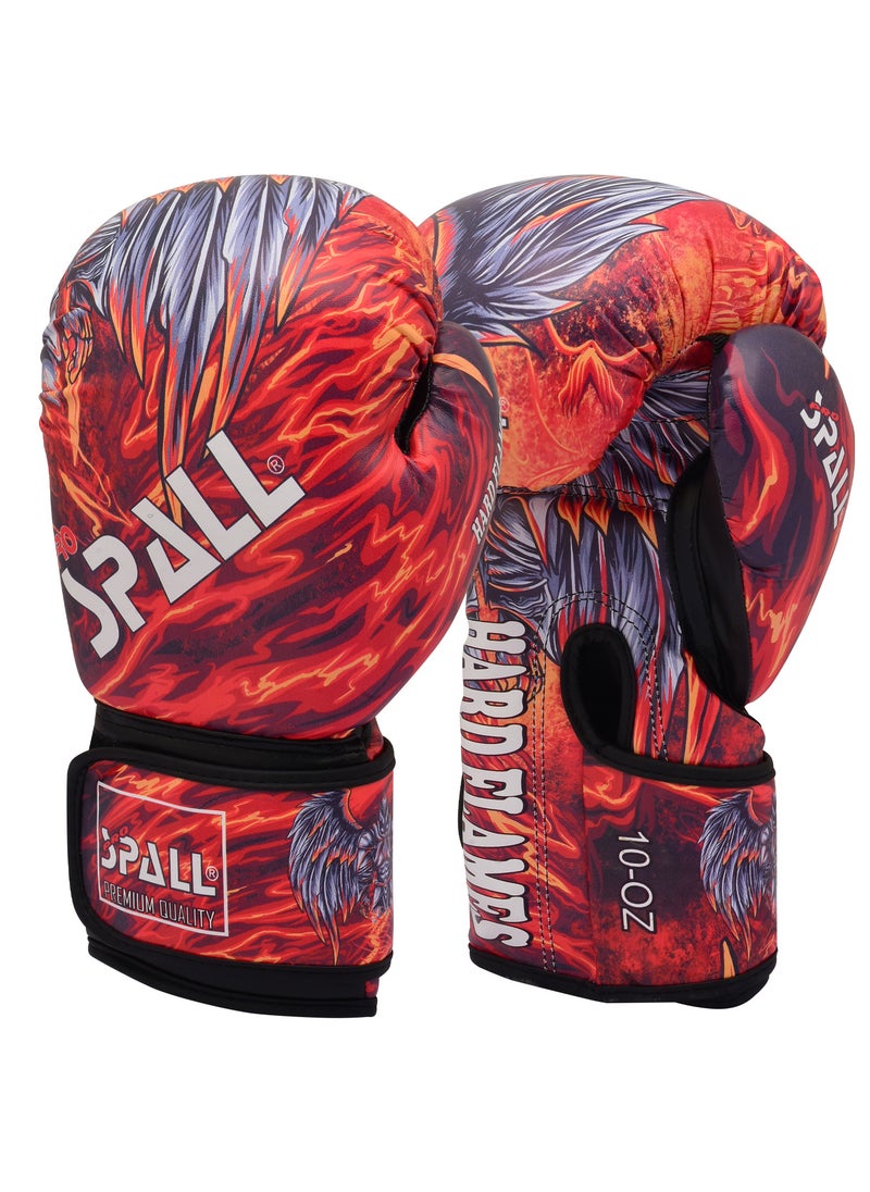 Spall - Boxing Gloves High Intensity Artificial Leather Strong And Anti Crack For Muay Thai Sparring Kickboxing Fighting Martial Arts Workout Gloves Perfect For Men And Women - Image 1