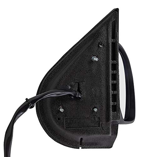 Brock Replacement Passenger Power Door Mirror Heated Chrome Cap Compatible with 2009-2013 Silverado Pickup Truck 20756974 - Image 4