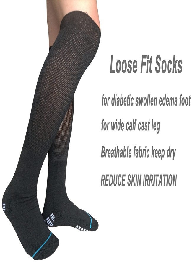 LORVVDE 2 Pairs Replacement Sock Liner for Orthopedic Cast Walking boot Air Cam Walkers, Under Air Cast Brace Surgical Broken Leg Toe Fracture boots - Image 5